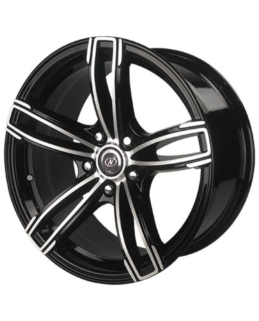 Shark 17in BM finish. The Size of alloy wheel is 17x8 inch and the PCD is 5x114.3(SET OF 4)